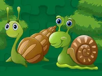image Cute Snails Jigsaw