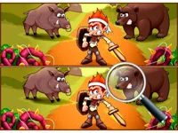 image Warrior And Beast