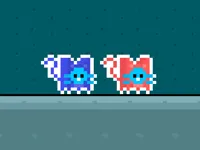 image Red and Blue Cats